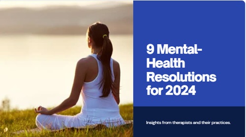 9 Mental-Health Resolutions for 2024, According to Therapists