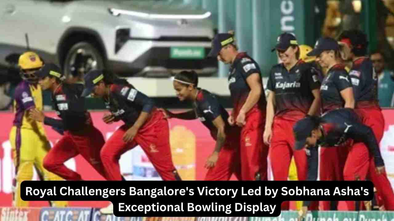 Royal Challengers Bangalore's Victory Led by Sobhana Asha's Exceptional Bowling Display