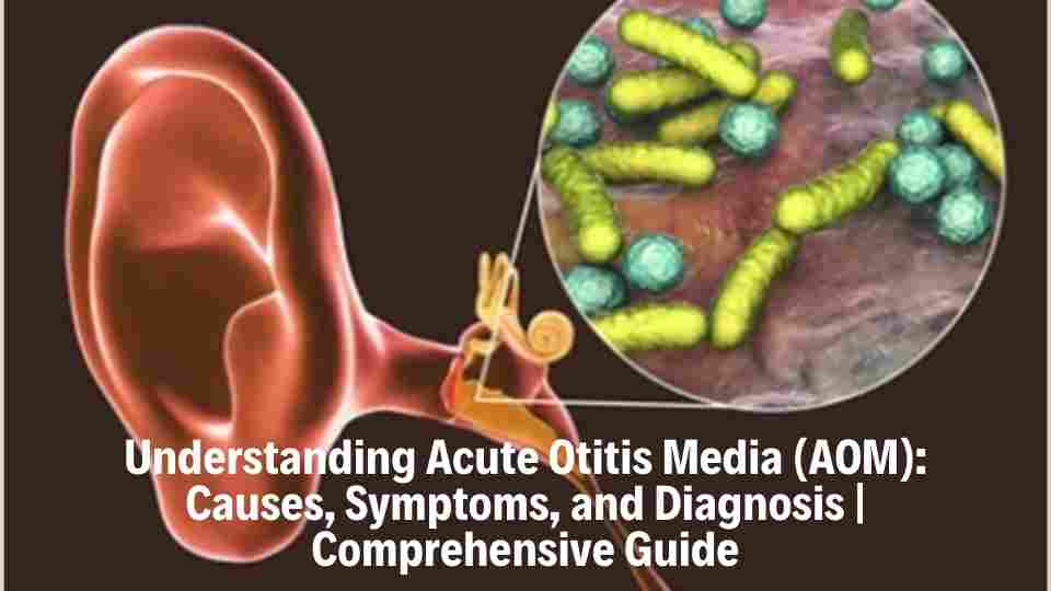 Understanding Acute Otitis Media (AOM): Causes, Symptoms, and Diagnosis | Comprehensive Guide